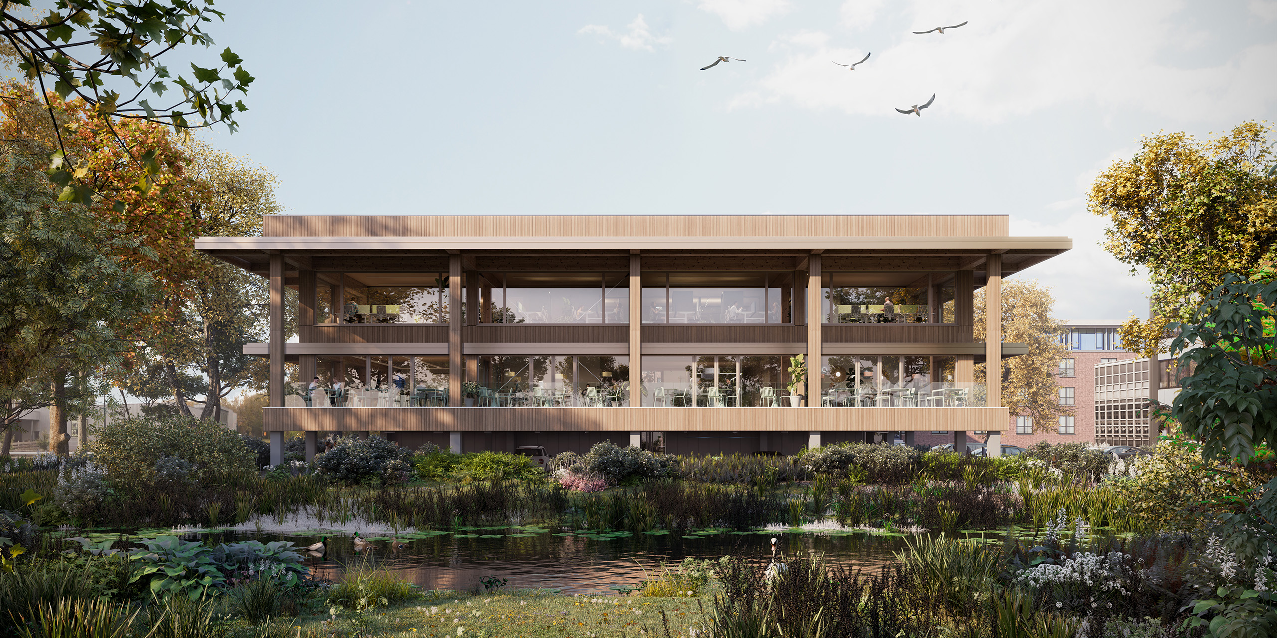 Sustainable wooden Fundis House
breaking ground >