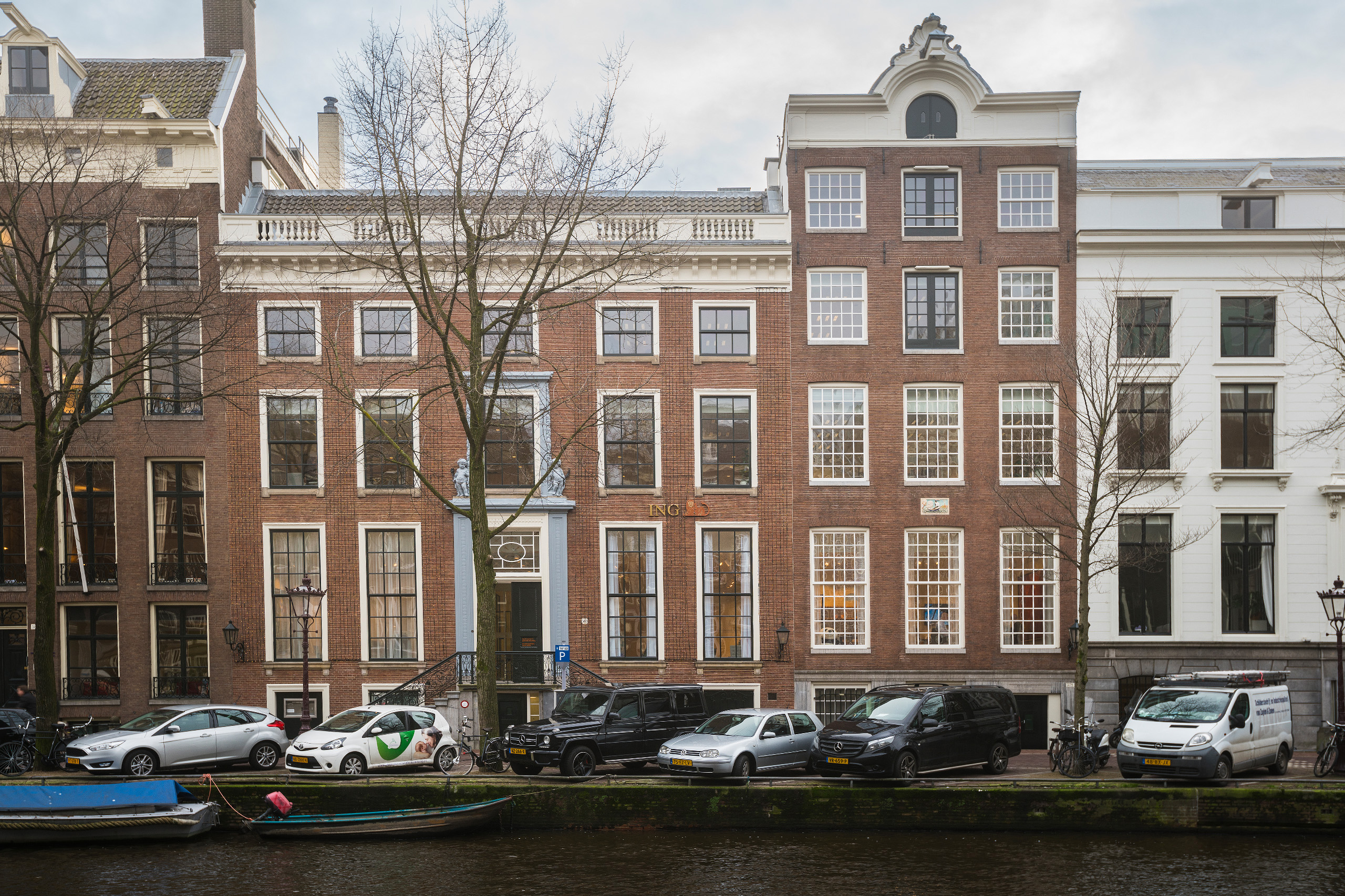 Herengracht monumental canal houses