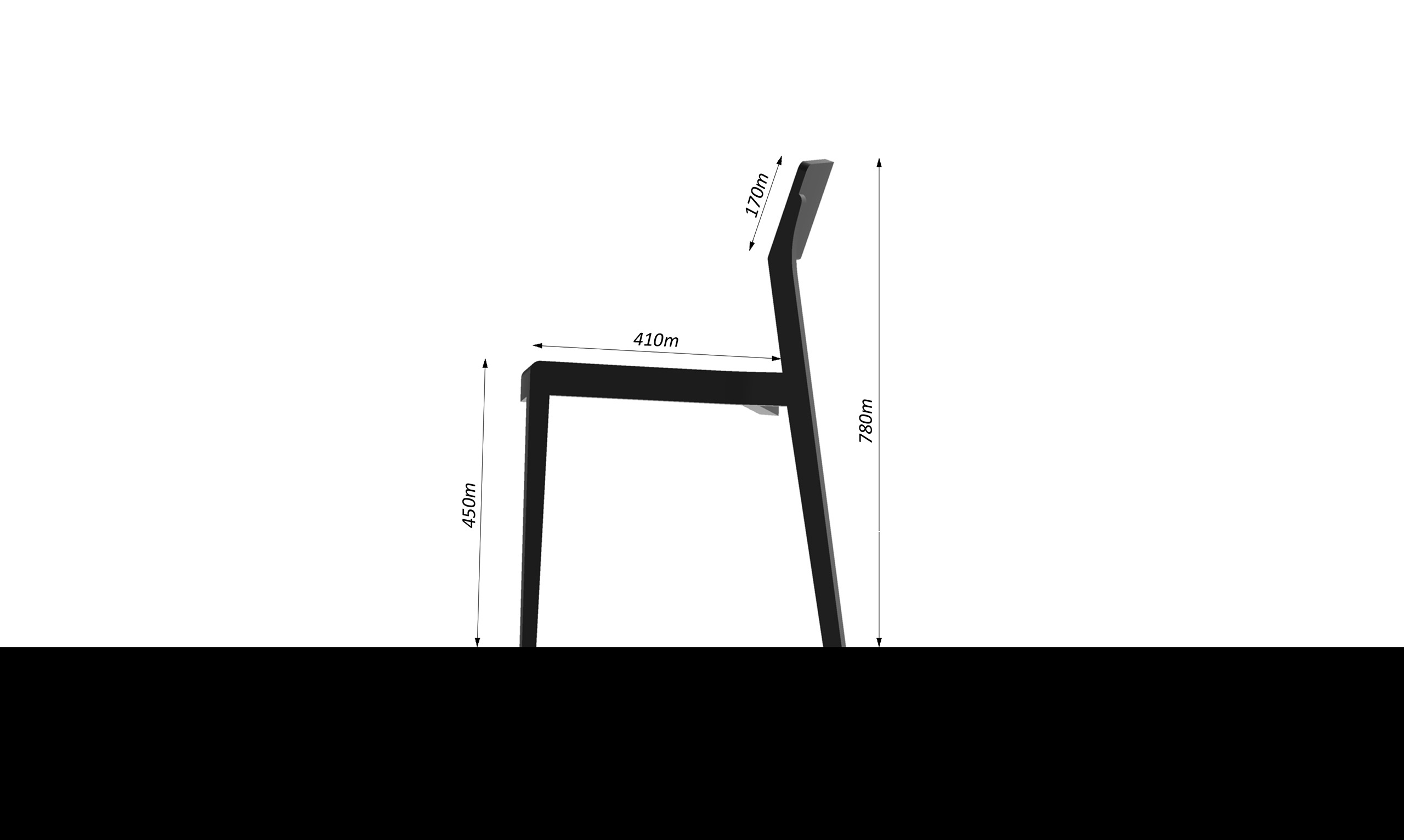 Charity Chair measurements